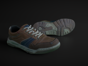 pair of sneakers 3D Model