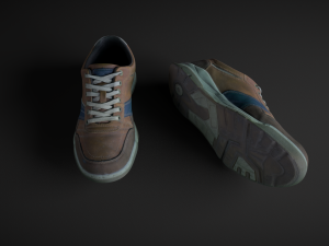 pair of sneakers 3D Model