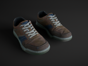 pair of sneakers 3D Model