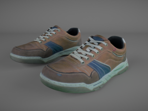 pair of sneakers 3D Model