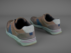 pair of sneakers 3D Model