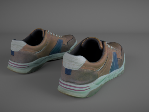 pair of sneakers 3D Model