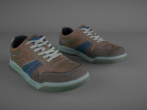 pair of sneakers 3D Model