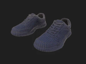 pair of sneakers 3D Model