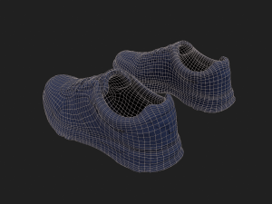 pair of sneakers 3D Model
