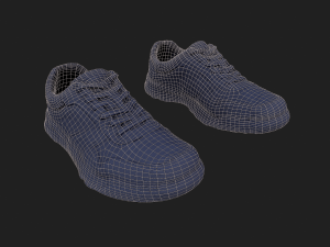 pair of sneakers 3D Model