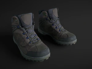 winter boots 3D Model
