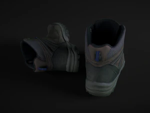 winter boots 3D Model