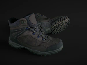 winter boots 3D Model
