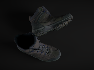 winter boots 3D 모델