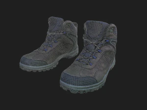 winter boots 3D Model