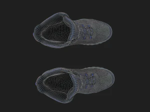 winter boots 3D Model