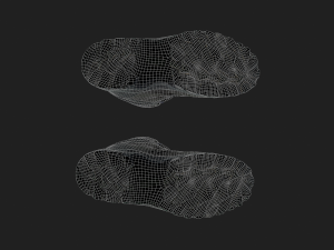 winter boots 3D 모델