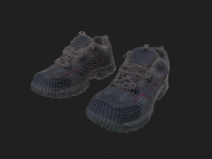 pair of shoes 3D 모델