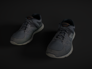 pair of sneakers 3D Модель