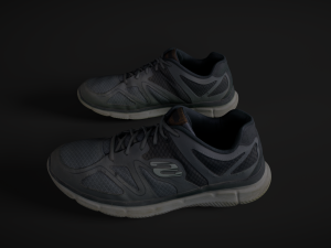 pair of sneakers 3D Модель