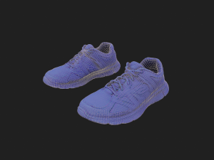 pair of sneakers 3D Модель