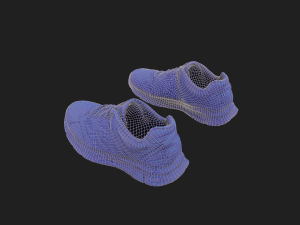 pair of sneakers 3D Модель