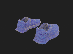 pair of sneakers 3D Модель