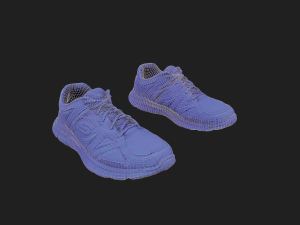pair of sneakers 3D Модель