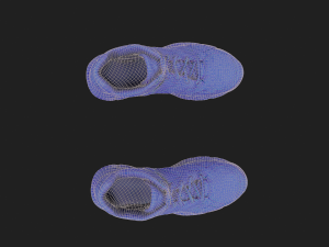 pair of sneakers 3D Модель