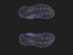 pair of sneakers 3D Модель