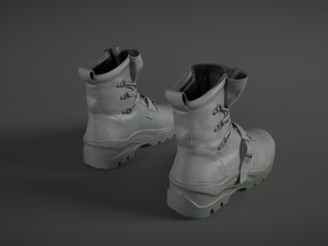 pair of boots 3D Model