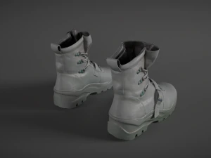 pair of boots 3D Model