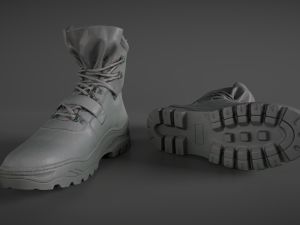 pair of boots 3D Model
