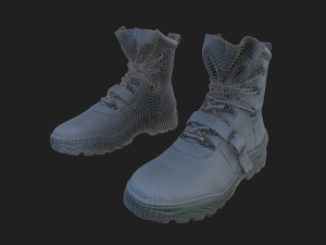 pair of boots 3D Model