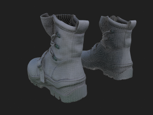 pair of boots 3D Model