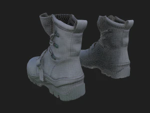 pair of boots 3D Model