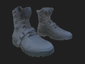 pair of boots 3D Model