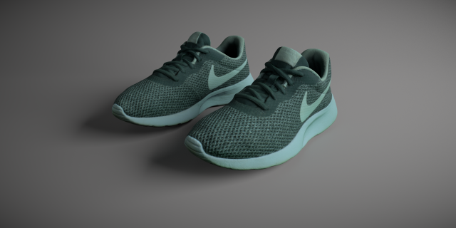 sneakers 3D 模型 .c4d .max .obj .3ds .fbx .stl .blend