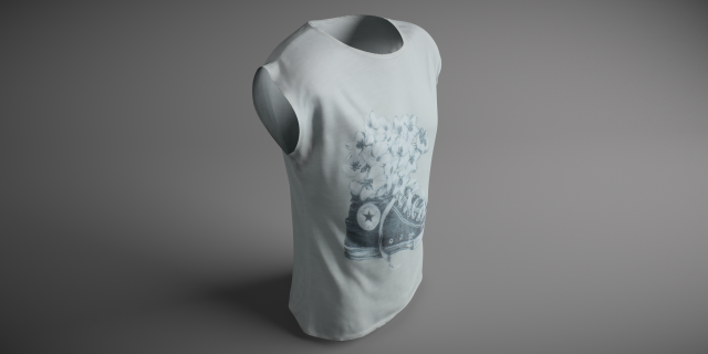 t-shirt 3D 模型 .c4d .max .obj .3ds .fbx .stl .blend