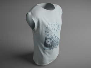 t-shirt Model 3D