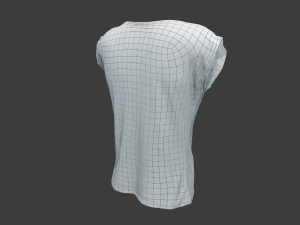 t-shirt 3D 模型