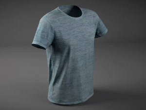 camiseta Modelo 3D