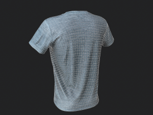 t-shirt Modello 3D