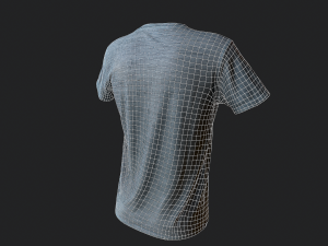 t-shirt Modello 3D