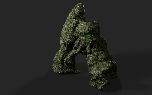 skull cave 2 3D Model .c4d .max .obj .3ds .fbx .stl .blend 