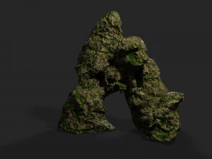 skull cave 2 3D Model