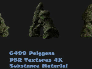 skull cave 2 3D Model
