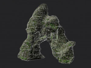 skull cave 2 3D Model