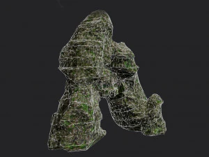 skull cave 2 3D Model