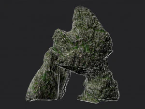 skull cave 2 3D Model
