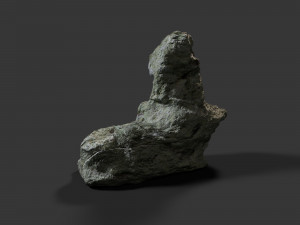 rock cliff 3D 모델