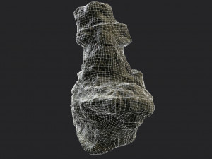 rock cliff 3D 모델