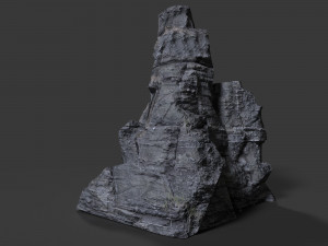cliff 3D Model