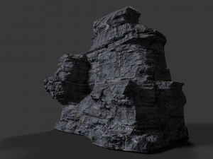 penhasco Modelo 3D